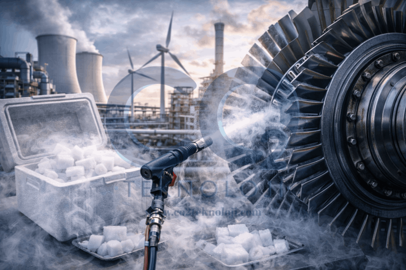ENERJİ SEKTÖRÜNDE KURU BUZ ÇÖZÜMLERİ